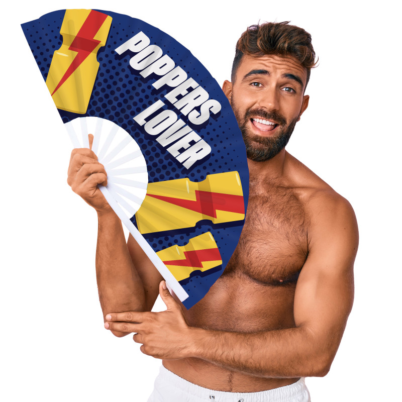 M Proud Éventail Poppers Lover 64cm